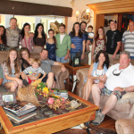 Bergeron Family at Thanksgiving