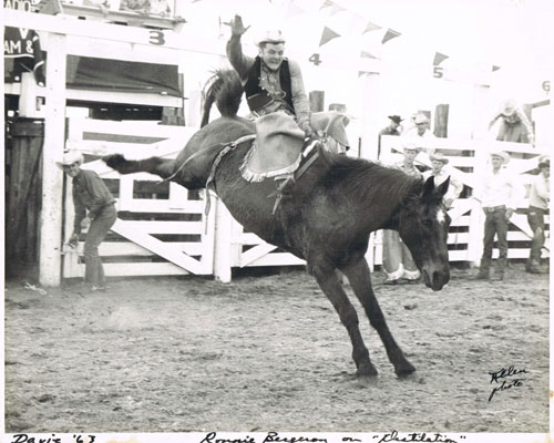 Bronco Riding - Alligator Ron Bergeron