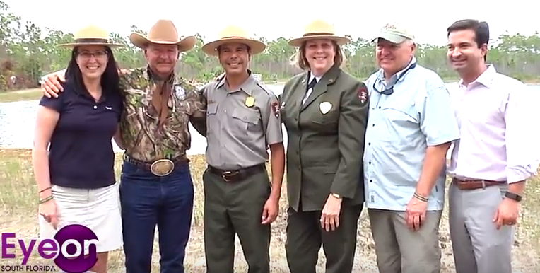 Rep. Patrick Murphy Celebrating Everglades Restoration Progress at Earth Day Event